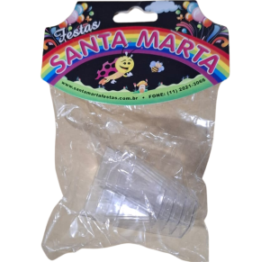 COPO CRISTAL P/DOCE C/ 25ML C/4 UNID