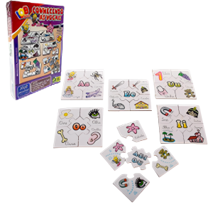 JOGO CONHECENDO AS VOGAIS EM MADEIRA - C167