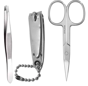 TESOURA + CORTADOR DE UNHA +PINÇA - 50446