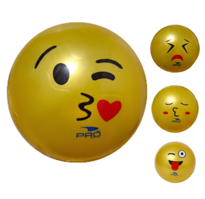 BOLA DE PVC COLORIDA COM DESENHO - BL010