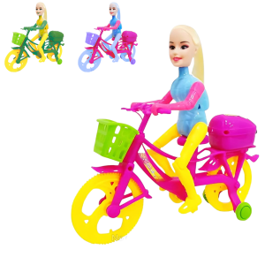 BONECA C/BICICLETA A CORDA - GK0815