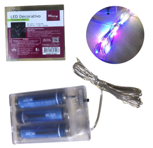 NT - PISCA 50 LEDS 5M COLORIDO - DEL50071