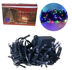 PISCA 100 LEDS COLOR 9M - 220V - 100LGC-220VN