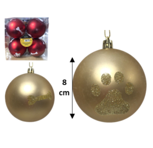 NT - BOLA FOSCA PET C/4 PÇS - NTB20053