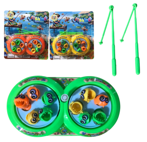 PEGA PEIXE DUPLO A CORDA SORTIDO - TS90758