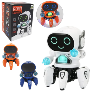 ROBÔ GENEXT A PILHA C/SOM E LUZ - TK-1466