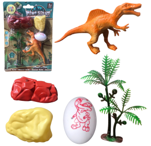 DINOSSAURO EMBORRACHADO C/5 PÇS - TS90981