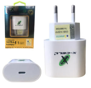 CARREGADOR TIPO C - 4A ULTRA RAPIDO - XC-UR27