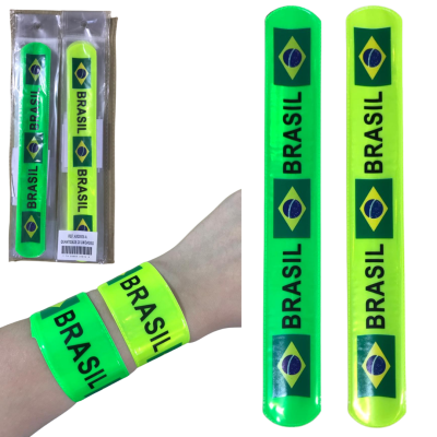 BRASIL PULSEIRA PLASTICO C/20 PÇS - AX20925-A