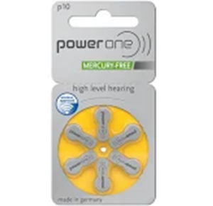 BATERIA P/AP.AUDITIVO P10 CARTELA C/6 UNID