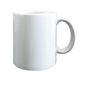 CANECA DE CERAMICA 300ML - BRANCA