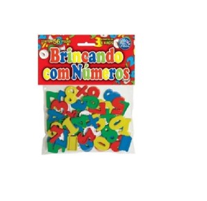 JOGO BRINCANDO C/NUMEROS 56 PC - 4743