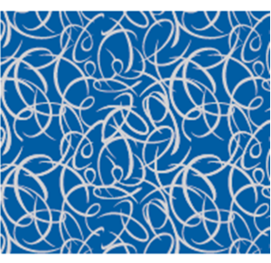 SACO METALIZADO 30X44CM C/50 UNID ORION AZUL - VP 80