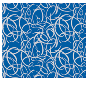 SACO METALIZADO 35X59CM C/50 UNID ORION AZUL - VP 80