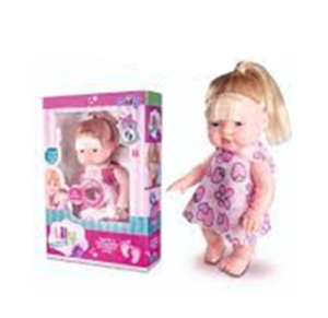 BONECA LILY FRASES 30X20CM - 1040