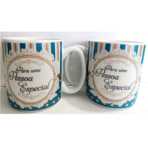 CANECA 300ML - PESSOA ESPECIAL AZUL