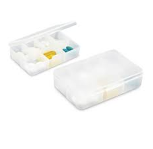 PORTA COMPRIMIDOS TRANSPARENTE - 274