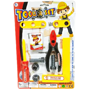 KIT  DE FERRAMENTAS C/10 PÇS 21,5X32CM - BA-11417