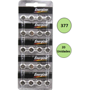 BATERIA 377 ENERGIZER C/20 UNID