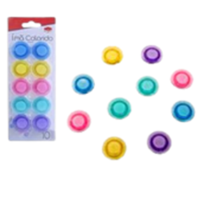 IMÃ COLORIDO C/10 PÇS - IM2120