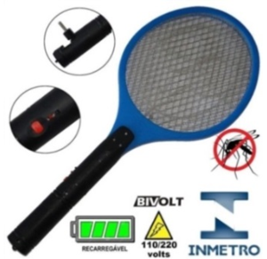 RAQUETE MATA MOSQUITO BIVOLT - CRS-8055