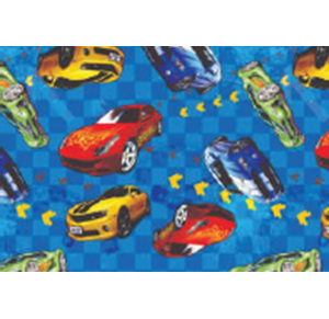 SACO METALIZADO 20X29CM C/50 UNID CARROS - VP 67