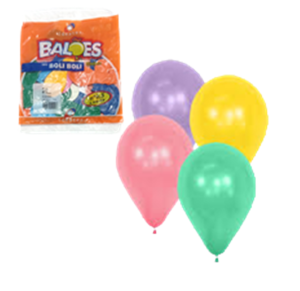 BALÃO 6.5 C/20 UNID. SORTIDO