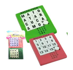 RACHA CUCA C/2 PÇS - LETRA E NUMERO - 10