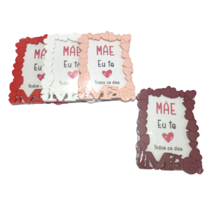 PORTA RETRATO PLASTICO 10X15CM MÃE - 8234