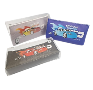 ESTOJO PORTA OBJETOS 1 ZIPER CARROS - HE58801