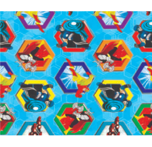 SACO METALIZADO 20X29CM C/50 UNID HEROIS - VP 89