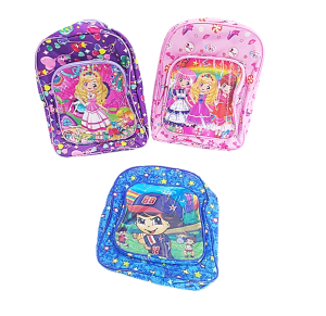 MOCHILA INFANTIL SORTIDA 31X24,5CM - ASH-45.0253