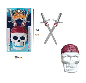 PIRATAS DOS 7 MARES C/MASCARA - 738