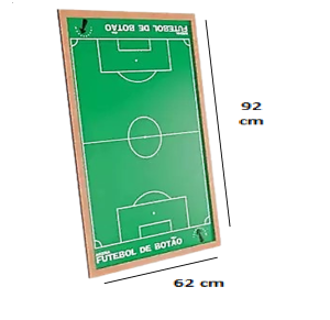 CAMPO FUTEBOL DE BOTÃO 92X62CM - 790764