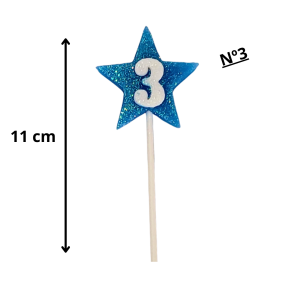 VELA ESTRELA AZUL N°03