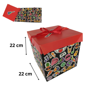 CAIXA DE PRESENTE 22X22X22CM - LP5810