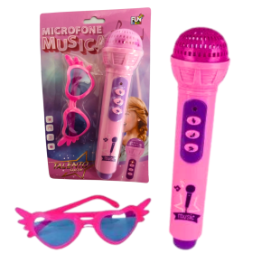 MICROFONE MUSICAL C/OCULOS - CP144054