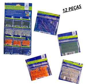 BOLINHAS EM GEL COLOR CARTELA C/12 UNID - 97155