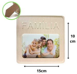 PORTA RETRATO PL 10X15 FAMÍLIA - B133