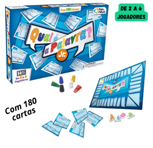 JOGO QUAL E A PALAVRA JR - REF 2830