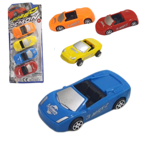 CARRINHO COLEÇÃO C/4 PÇS - ASH15.4879