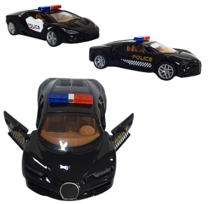 CARRO DE METAL A FRICÇÃO POLICIA - TK-AB6902