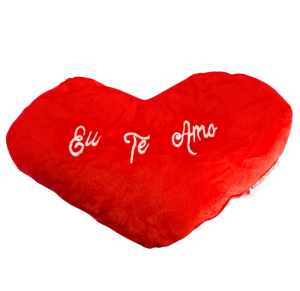 ALMOFADA CORAÇÃO EU TE AMO 27CM - HU79925