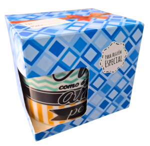 CANECA 300ML C/CAIXA - FÉ/FAMILÍA/GRAT...