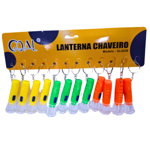 CHAVEIRO LANTERNA C/12 PÇS -  GL0238
