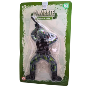 BONECO SOLDADO MILITAR A CORDA - AKT4348