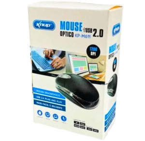 MOUSE OPTICO C/ FIO KNUP - M611
