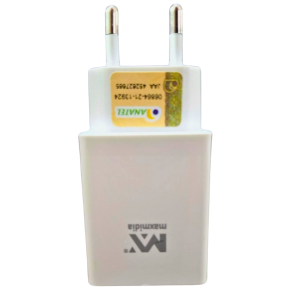 CARREGADOR 2.4A C/ENTRADA USB - MAX-CAR155