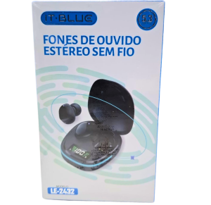 FONE DE OUVIDO BLUETOOTH - LE-2432