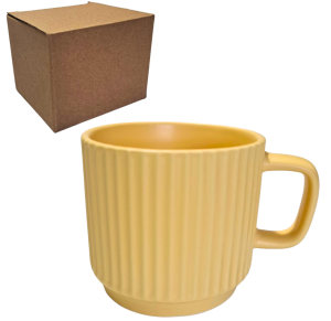 CANECA 230ML CORA AMARELA - DPU06225